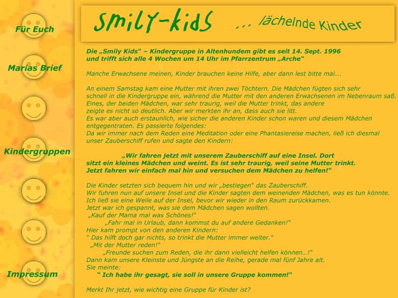 f&uuml;r Euch Kinder